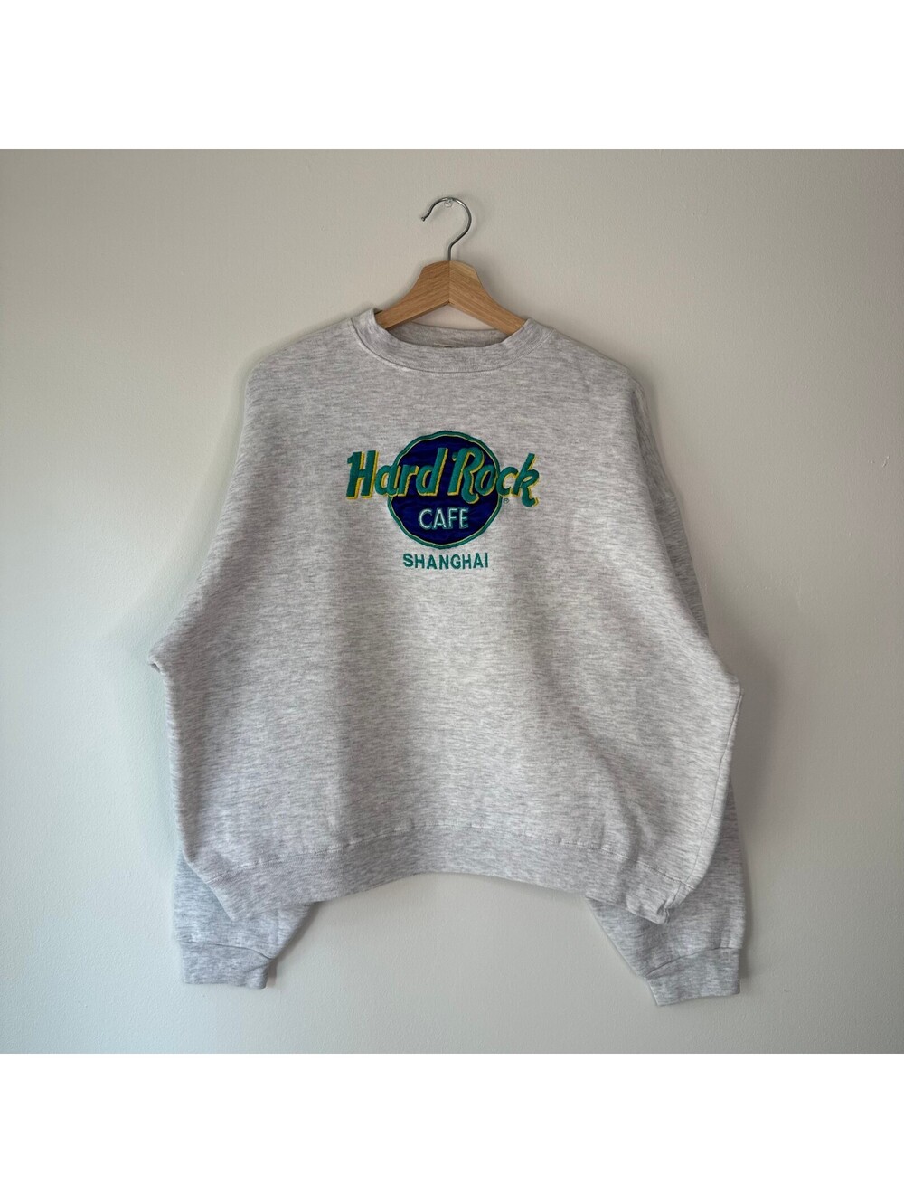Vintage 90s Hard Rock Cafe Shanghai Crewneck Sweatshirt Size XL